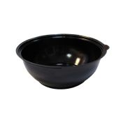 Контейнер 1300 мл 1-секц. d203хh85 мм, без крышки, черн., ПС, 400 шт/кор "Kado-Prim" 400 шт/упак РОССИЯ КД-107 Д чёрн.