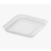 Упаковка для торта [дно] 184х184х27[150х150х23] мм, бел., ПС, 600 шт/кор "Комус" 600 шт/упак РОССИЯ Т-150Д (Т)