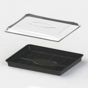 Крышка для контейнера для суши, 306*216*43мм, прозрачная