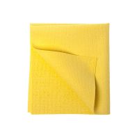 Салфетка для стекол, зеркал 350х400 мм, желт., микроволокно ПУ, 50 шт/кор "HQ Profiline" КИТАЙ 73613