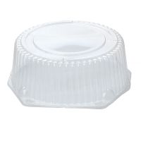 Упаковка для торта [крышка] d227хh86[d212хh78] мм, прозр., ОПС, 230 шт/кор "Комус" 230 шт/упак РОССИЯ Т-206К