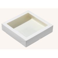 Контейнер 1500 мл, 200х200х45 мм, с окном, неразъем.крышка, бел., карт., 225 шт/упак "OSQ" TaBox Pro 225 шт/кор РОССИЯ OSQ TABOX PRO 1500 Белый