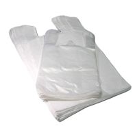 Пакет "майка" 30+16х60см, 20 мкм, белая, ПНД