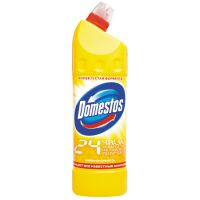 Средство для очистки сантехники "Domestos" Лимонная свежесть, изогнутое горло, 1000 мл 12 шт/кор РОССИЯ 67046667