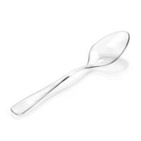 Ложка одноразовая 100 мм, прозр., ПС, 50 шт/упак 1 500 шт/кор РОССИЯ 5020