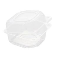 Упаковка квадратн., внеш. 130х130х(46,5+33,0)мм, внутр. 110х110х70мм, с крышкой, прозрачн., ПЭТ