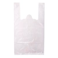 Пакет "Майка" [300+150]х580 мм 14 мкм, бел., ПНД, 100 шт/упак 15 упак/кор РОССИЯ