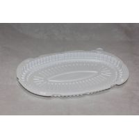 Упаковка для торта [дно] овал 300х202х21[255х150х18] мм, бел., ПС, 200 шт/кор "Комус" 200 шт/упак РОССИЯ Т-250Д