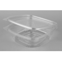 Контейнер квадрат (137х142х48мм), 375 мл, прозрачный