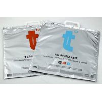 Термопакет 420х450 мм "Termopack" Стандарт, груз 10 кг, металлик, ПВД, 100 шт/кор 100 шт/упак РОССИЯ ТПК.04