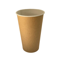 Стакан бумажный 450 мл 1 сл., d90 мм, крафт-бел., карт., 50 шт/упак 1 000 шт/кор РОССИЯ 01-145001-050/1000/15