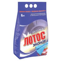 Стиральный порошок "Лотос" Эконом, автомат, 6000 г 3 шт/кор РОССИЯ