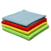 Салфетка из микрофибры 290х290 мм, 200 гр/м2, зел., 50 шт/упак 1 000 шт/кор КИТАЙ 55-0202/55-0207