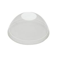 Крышка для стакана d95 мм куполообразная без отверстия, прозр., ПЭТ, 100 шт/упак "Veggo" 800 шт/кор РОССИЯ 01-00-01-0295-2