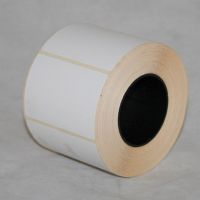 Весовая лента 58х30 мм ЭКО, непринт., бел., термобум., 700 шт/рул 60 рул/кор РОССИЯ