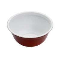 Контейнер-миска для супа 500 мл, d-135мм, h-65мм красный