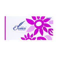 Салфетки косметические Ellemoi двухслойные, белые, 200 штук в упаковке, 60 упаковок в коробке