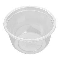 Контейнер 200 мл 1-секц. d94,8хh54 мм, без крышки, прозр., ПЭТ, 50 шт/упак "ПолиЭр" 1 000 шт/кор РОССИЯ СпК-95-200 (А)