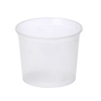 Контейнер для пресервов/мёда 500мл,"ведро" d=112мм, h=79мм, полупрозр., ПП