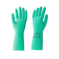 Перчатки латексные, р-р XL, зел., 1 пар/упак "HQ Profiline" 50 пар/кор МАЛАЙЗИЯ 73589