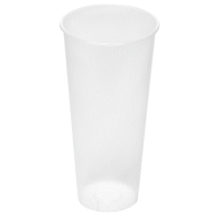 Стакан одноразовый 650 мл, диз. "Guru", прозр., ПП, 10 шт/упак 200 шт/кор БЕЛАРУСЬ УП-Кр-650