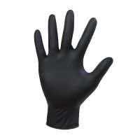 Перчатки нитриловые, р-р XL, неопудрен., черн., 50 пар/упак 10 упак/кор КИТАЙ