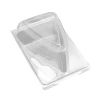 Упаковка для торта [неразъем.] треуг. 159х104х85[120х90х82] мм, прозр., ПЭТ, 400 шт/кор 400 шт/упак РОССИЯ ТР-235-9-82