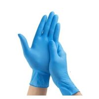 Перчатки нитриловые, р-р L, неопудрен., голуб., 50 пар/упак 10 упак/кор РОССИЯ