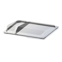 Крышка к контейнеру для суши "Витрина" 220х148х50 мм, прозр., ОПС, 540 шт/кор "Kado-Prim" 540 шт/упак РОССИЯ КД-011 К высокая