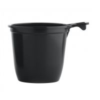 Чашка для холодного и горячего, 0.2л, коричневая, ПП