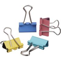 Зажимы для бумаг 25 мм, разноцв., 12 шт/упак "Attache" 480 упак/кор КИТАЙ 509194