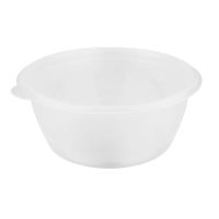 Контейнер 500 мл 1-секц. d144хh59 мм, без крышки, прозр., ПП, 50 шт/упак "ПолиЭр" 300 шт/кор РОССИЯ К-144-500проз.