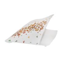 Упаковка для бургера типа "Уголок" 155х150 мм, диз. "Рог изобилия", разноцв., бум., 2500 шт/кор 2 500 шт/упак РОССИЯ