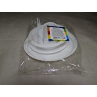 Набор одноразовой посуды для пикника [1 стак. 200 мл, ПП+1 тар. 475 мл, ПП+1 тар. d205 мм, ПП+1 тар. d153 мм, ПП+1 ст.лож.+1 ч.лож.+1 вил.+1 нож] 12 упак/кор РОССИЯ 187310