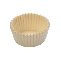 Розетка кондитерская, круглая, d 45мм, h 26мм, белая, Бумага, 2000 шт