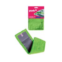Моп плоский 420х140 мм, цвет в ассорт., микрофибра "York" 48 шт/кор КИТАЙ 081090