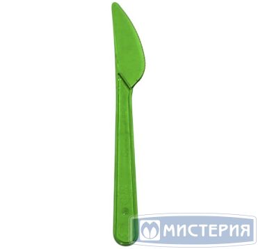 Нож 180мм, зелёная, кристалл