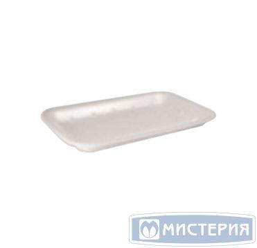 Лоток пищевой 225х135х20 мм, серия М-20, бел., ВПС, 300 шт/кор "Полиформ" 300 шт/упак РОССИЯ М-20