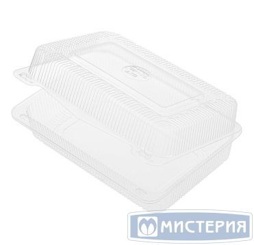 Упаковка прям. внеш. 265х193х90мм, внутр. 245x156x84мм, 1кг, прозрачная, ОПС РК-25КВ (М)