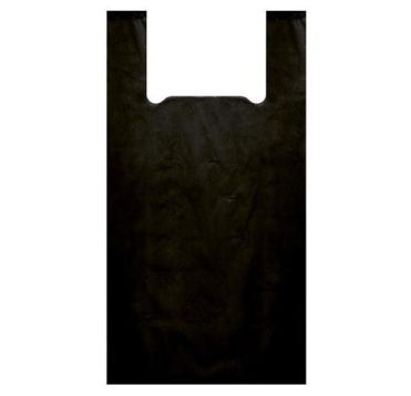 Пакет "Майка" [280+140]х500 мм 12 мкм, черн., ПНД, 100 шт/упак 30 упак/кор РОССИЯ