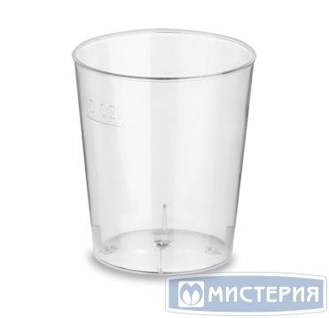 Форма фуршетная Стопка Кристалл, 0.02л, 600 штук в коробке