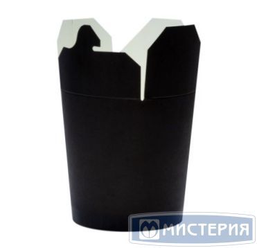 Коробка для лапши 500 мл, d84хh98 мм, черн., карт., 35 шт/упак "SaaMi" 560 шт/кор РОССИЯ 67958/67898/241044