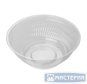 Контейнер 650 мл 1-секц. d155хh60 мм, без крышки, прозр., ОПС, 400 шт/кор "Комус" 400 шт/упак РОССИЯ СК-750