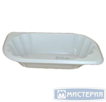 Салатник, 0.30л, овальный, белый