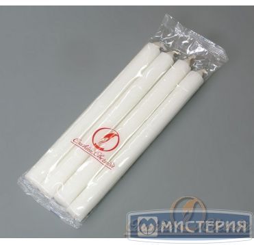 Свечи хозяйственные d21 мм, бел., 4 шт/упак 36 упак/кор РОССИЯ 2001