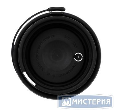 Крышка для стакана d80 мм с пробивным слотом и заглушкой тип И, черн., ПП, 50 шт/упак 1 000 шт/кор РОССИЯ 3017Ч