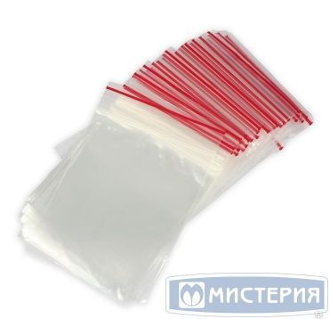 Пакет Zip-Lock 180х250 мм, прозр., ПВД, 100 шт/упак 30 упак/кор КИТАЙ 0000108885