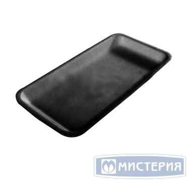 Лоток пищевой 270х135х20 мм, черн., ВПС, 150 шт/кор 150 шт/упак РОССИЯ Н-2»А»