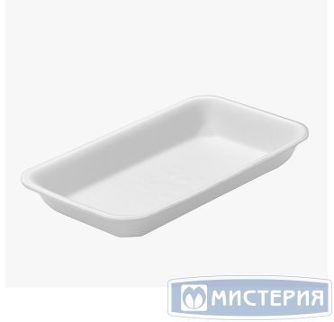 Лоток пищевой 225х135х30 мм, серия D-31.А, бел., ВПС, 300 шт/кор "Протэк" 300 шт/упак РОССИЯ D-31 "А"