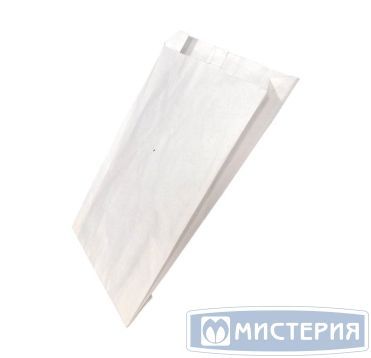 Пакет пищевой [100+25]х155 мм без руч., без окна, бел., бум., 1500 шт/кор 500 шт/упак РОССИЯ